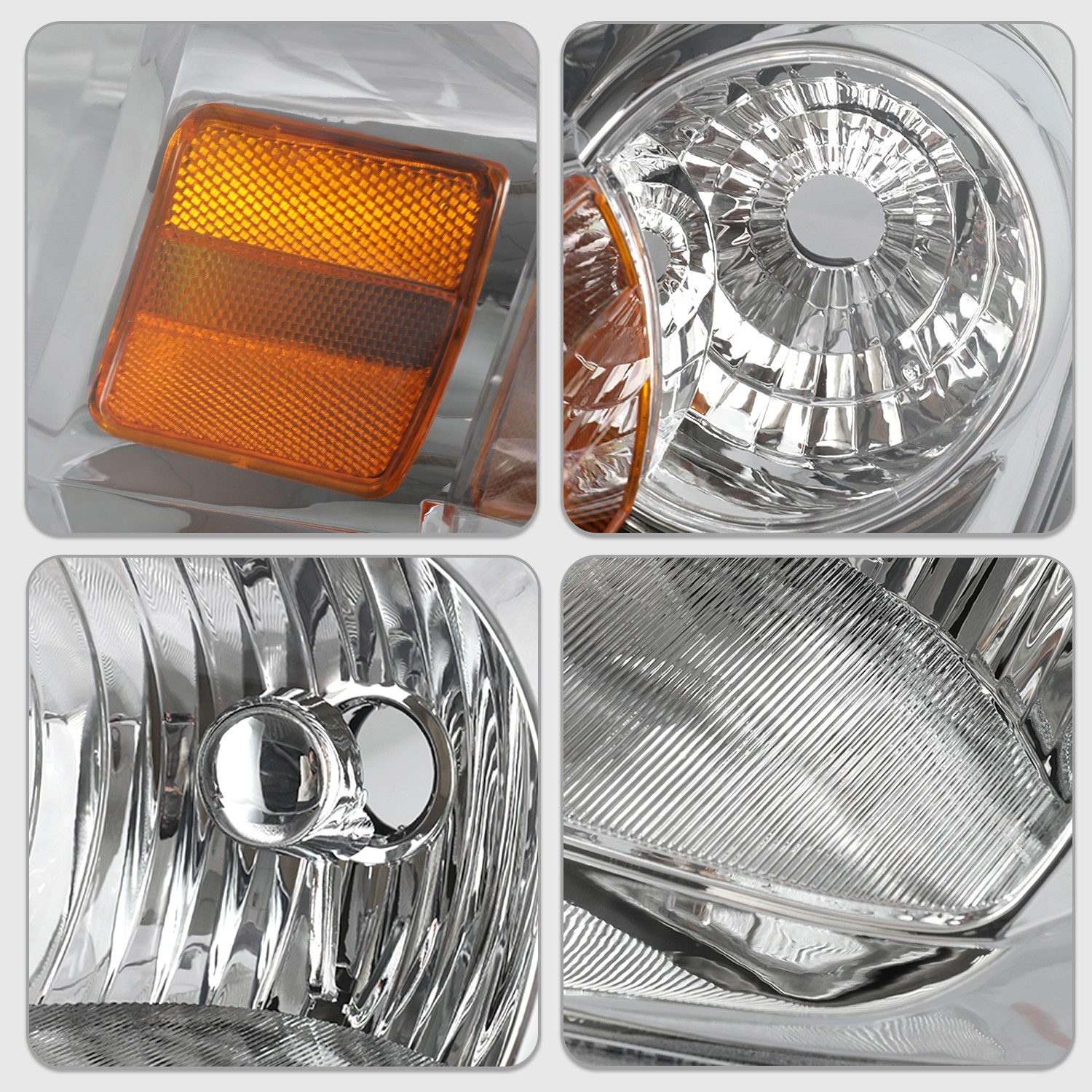 For 2005-2010 Chevy Cobalt 07-10 Pontiac G5 Headlights Headlamps Left & Right