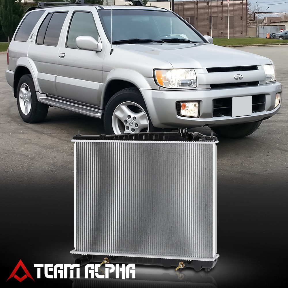 Fits 2001-2004 Nissan QX4/Pathfinder Aluminum Core Factory Replacement Radiator