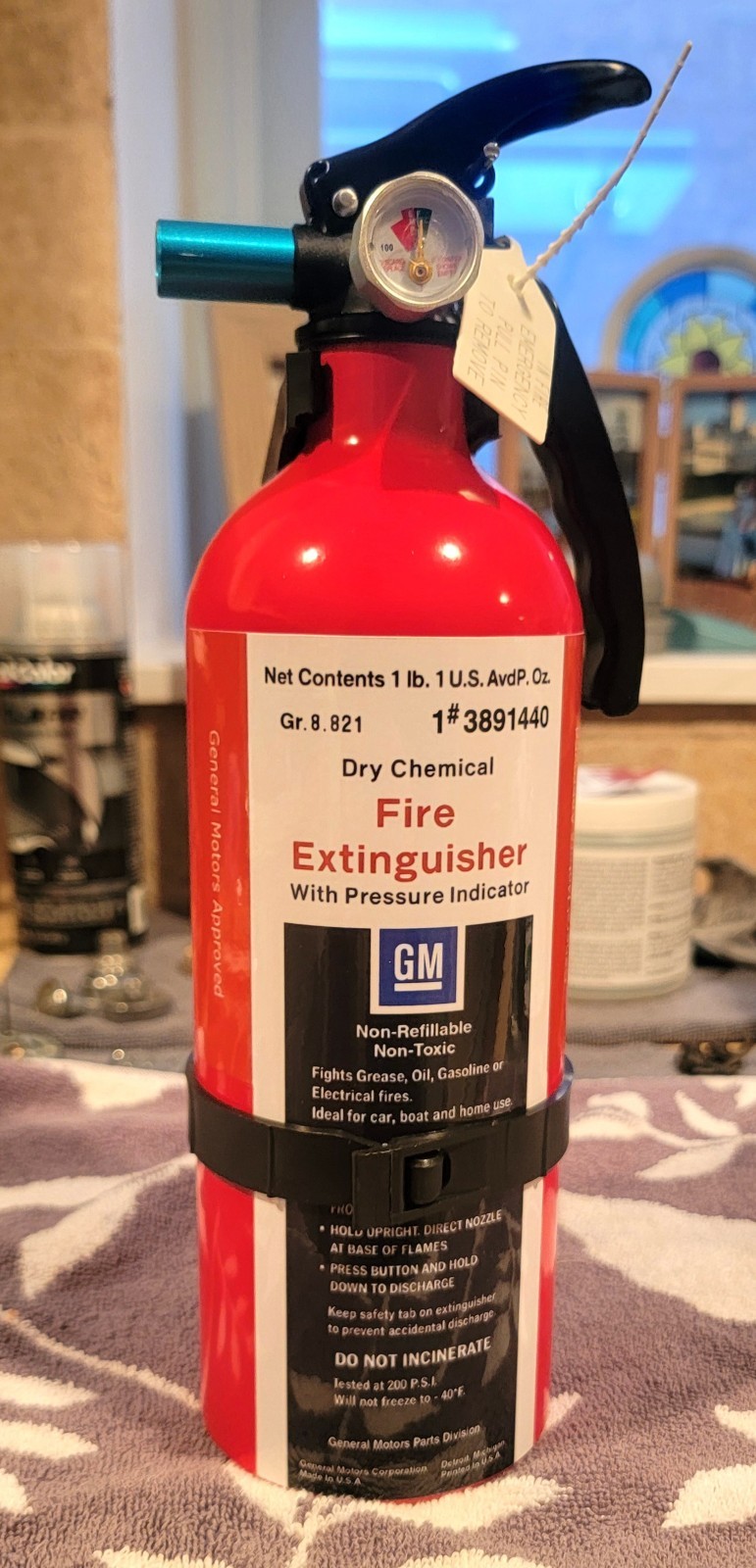 Vintage GM Fire Extinguisher