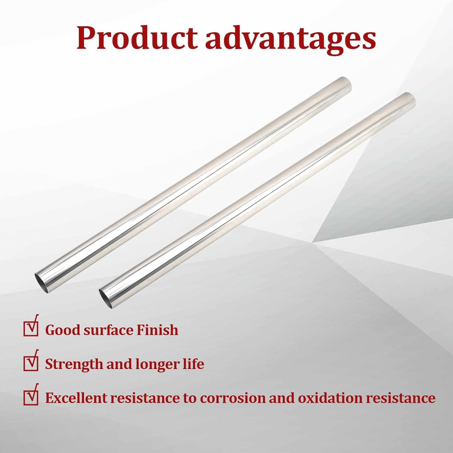 3.5″ 89MM T304 Stainless Steel Straight DIY Custom Mandrel Exhaust Pipe Tube