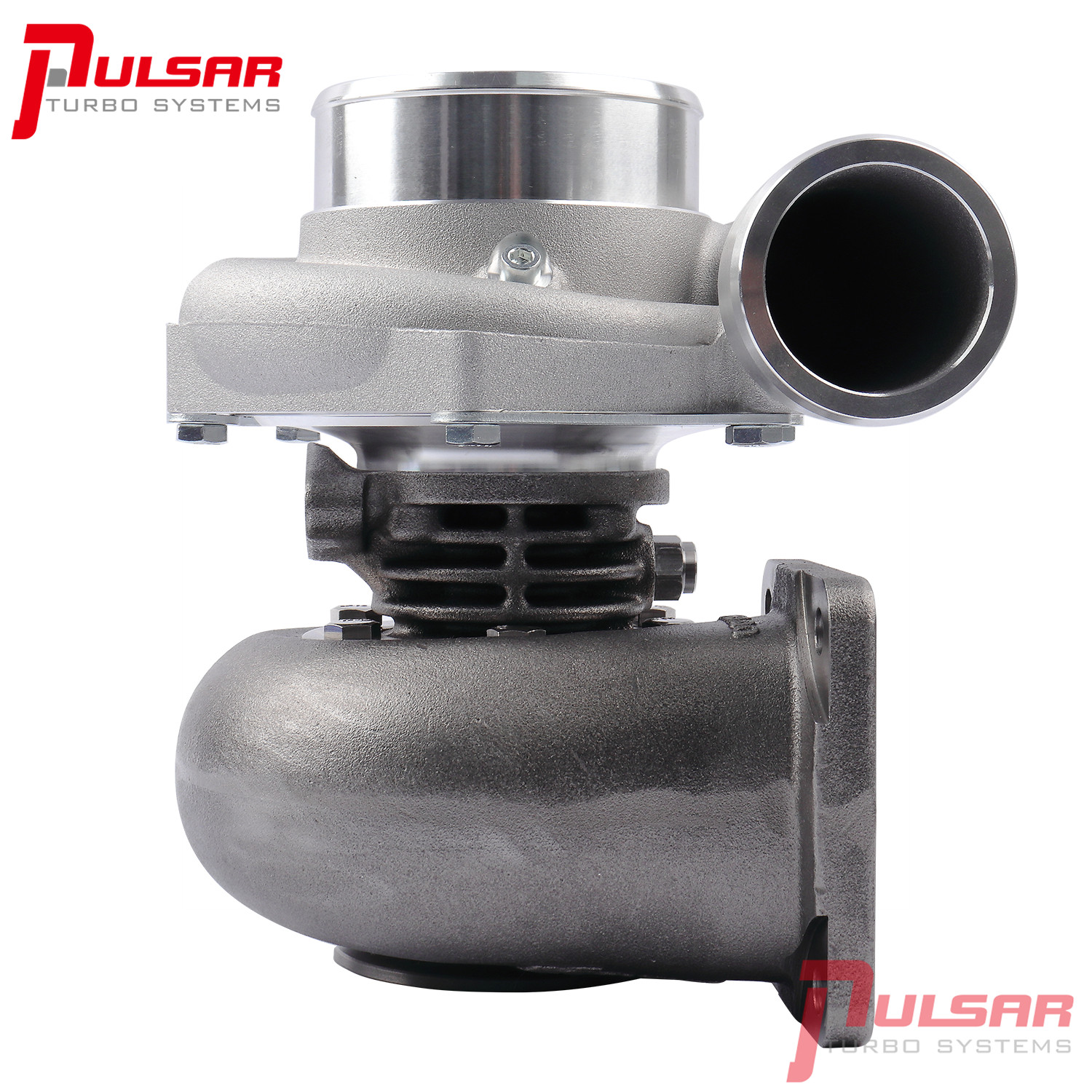 T51R MOD PTE 6870E Dual Ball Bearing Billet Wheel Turbo T4 Divided, Vband 1.0A/R