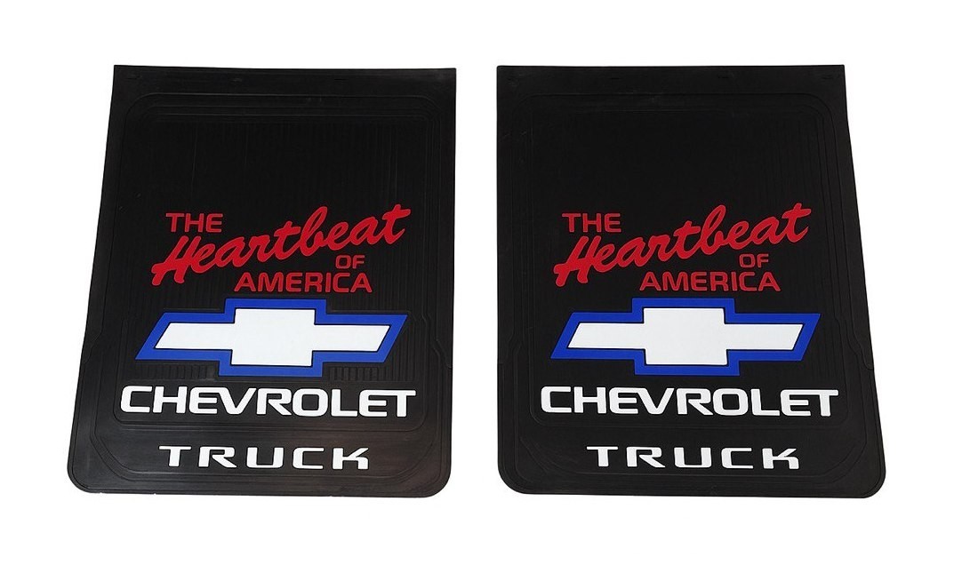 fits Chevrolet Semi Truck Mud Flaps Guards Flaps 24″W X 30″H Set (2)
