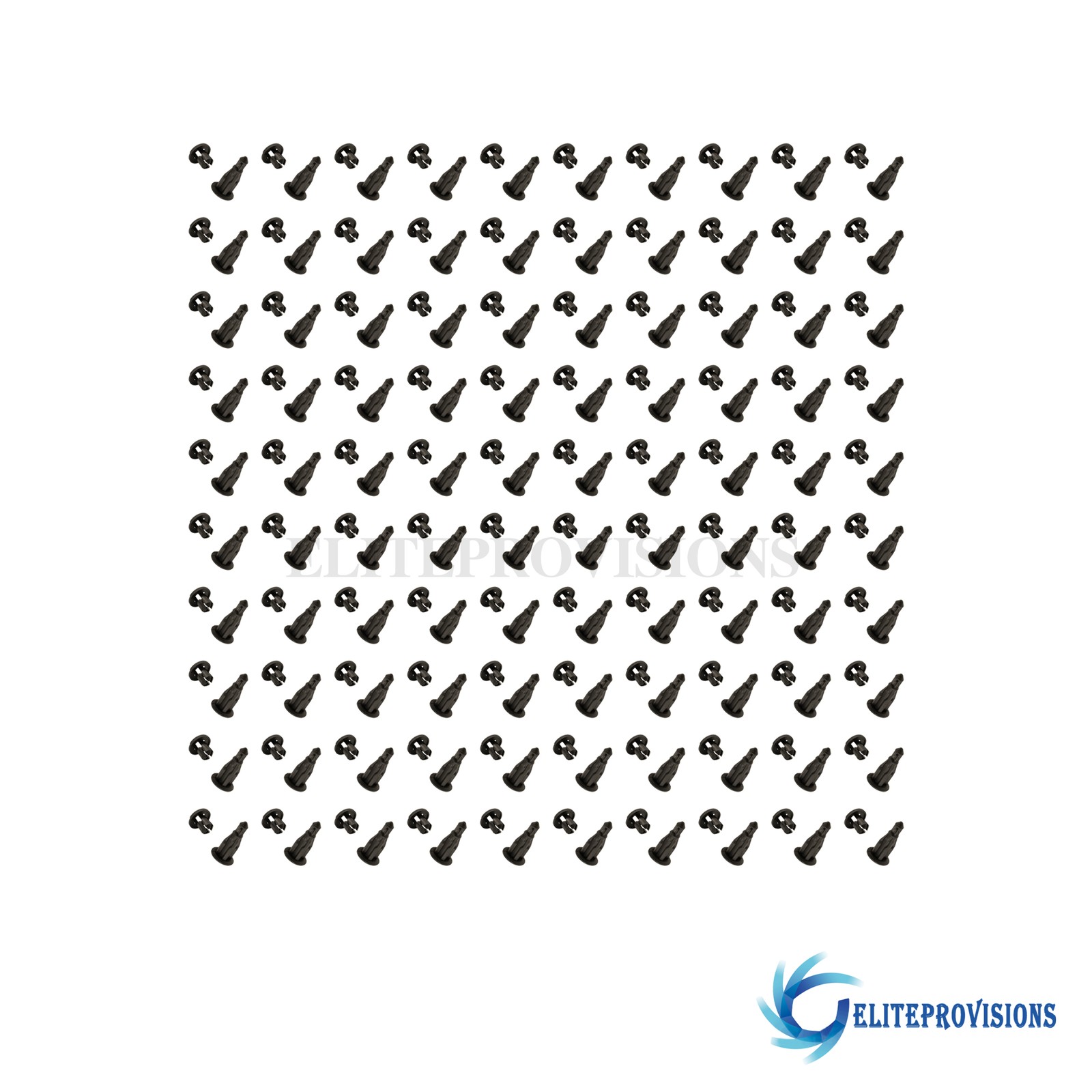 100pc Front Bumper Fender Moulding Grille Clips Fastener For Honda 91503-SZ3-003
