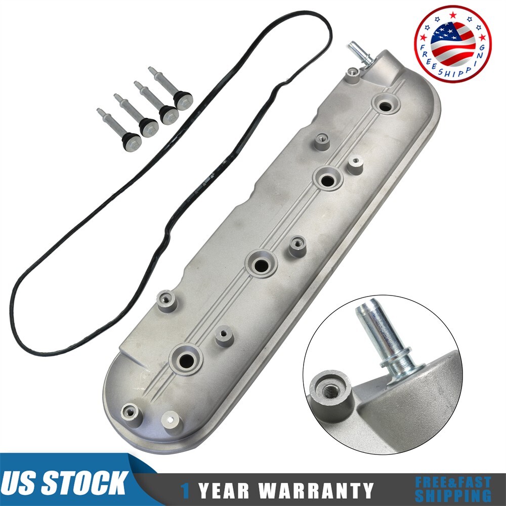 NEW Left Driver Side Valve Cover 12570427 For Cadillac 99-2008 Chevy GMC Pontiac