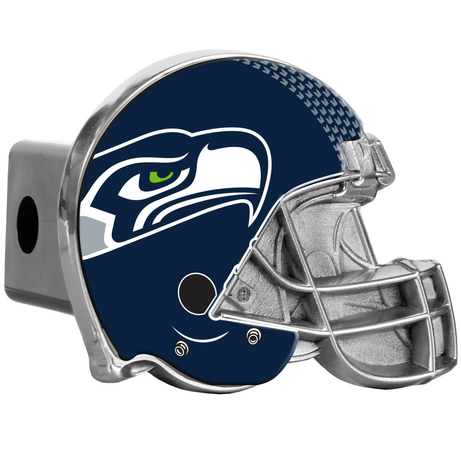 Seattle Seahawks NFL Metal Helmet Tow Hitch Cover for Car-Truck-SUV 2″ Receiver
