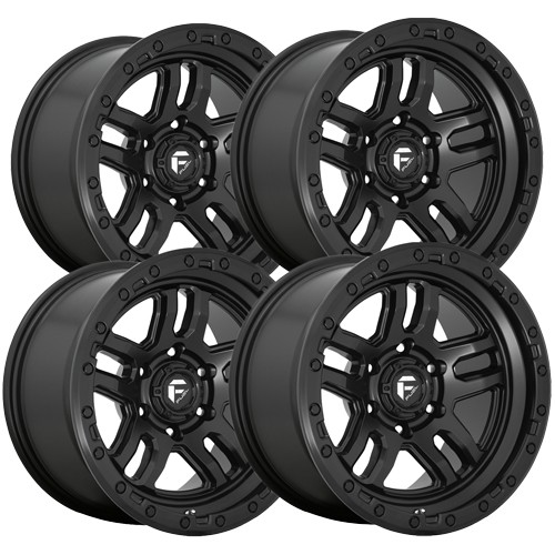 (Set of 4) Fuel D700 Ammo 18×9 5×5″ -12mm Matte Black Wheels Rims 18″ Inch