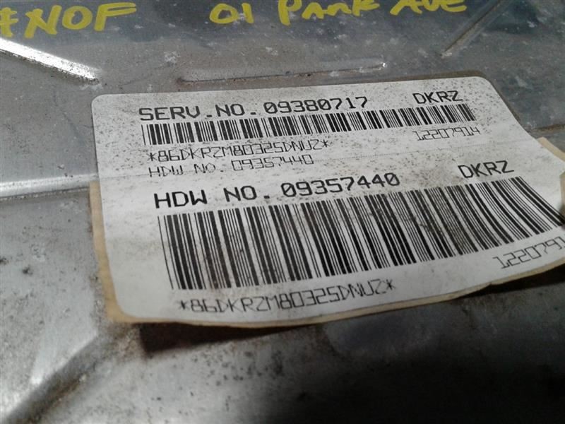 Engine ECM Electronic Control Module ID 12209624 Fits 01-03 BONNEVILLE 340247