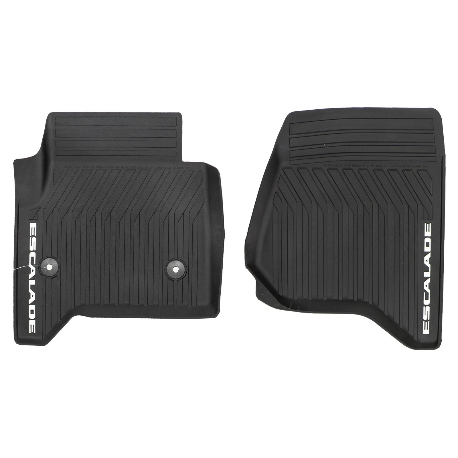 2015-2020 Cadillac Escalade Premium All Weather Front Floor Mats 23452752 Black