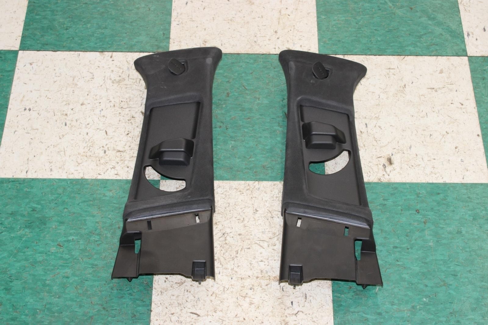 20-24 CT5 Black Suede Pair LH RH B Pillar Upper Cover Trim Panels OEM Factory OE