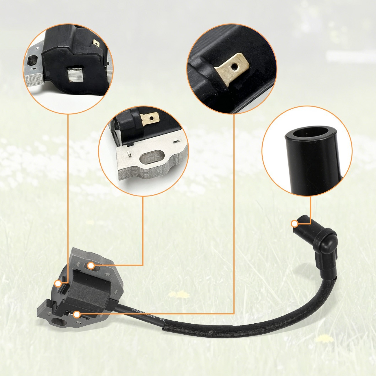 2x Ignition Coil Fit For Kawasaki FR541V FR600V FR651V FR691V FR730 FS481