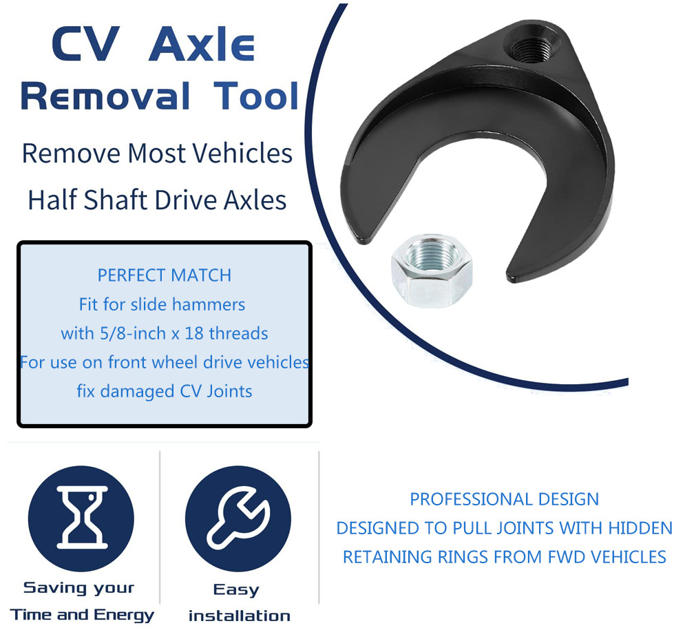 Front Wheel Drive Bearing Hub Installer Remover Garage Tool Axle Puller Adaptor