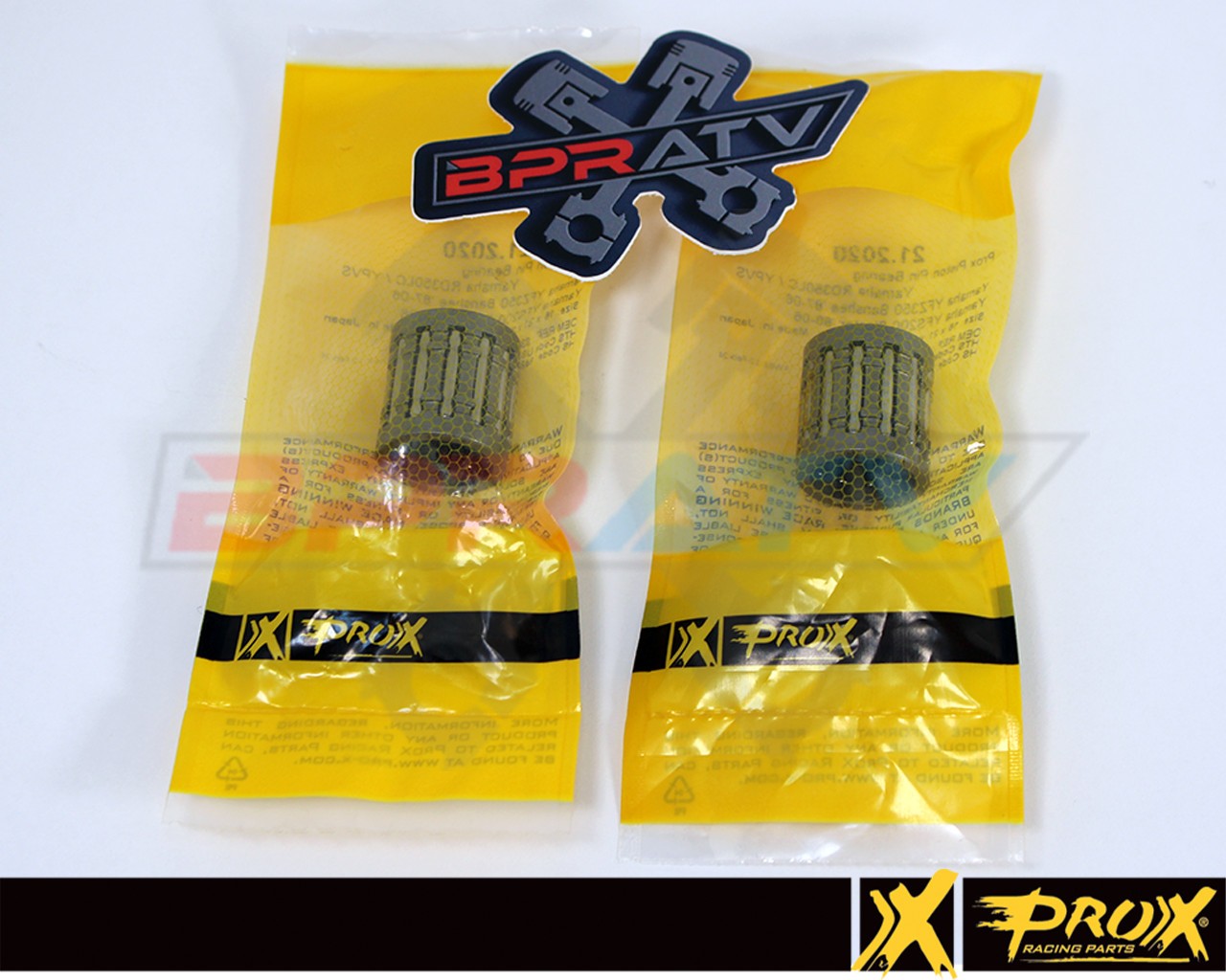Yamaha Banshee Top End Rebuild Kit ProX Pistons Cometic Gaskets & 64mm Cylinders