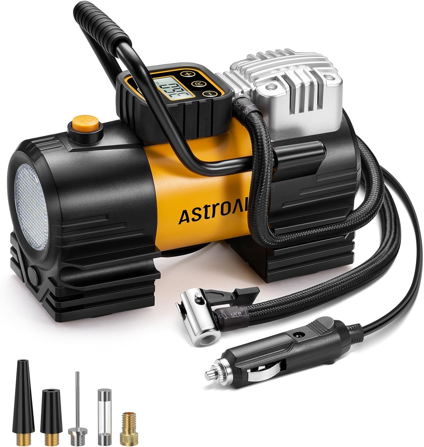 AstroAI Tire Inflator Portable Air Compressor (Up to 150 PSI) Tire Pump NEW