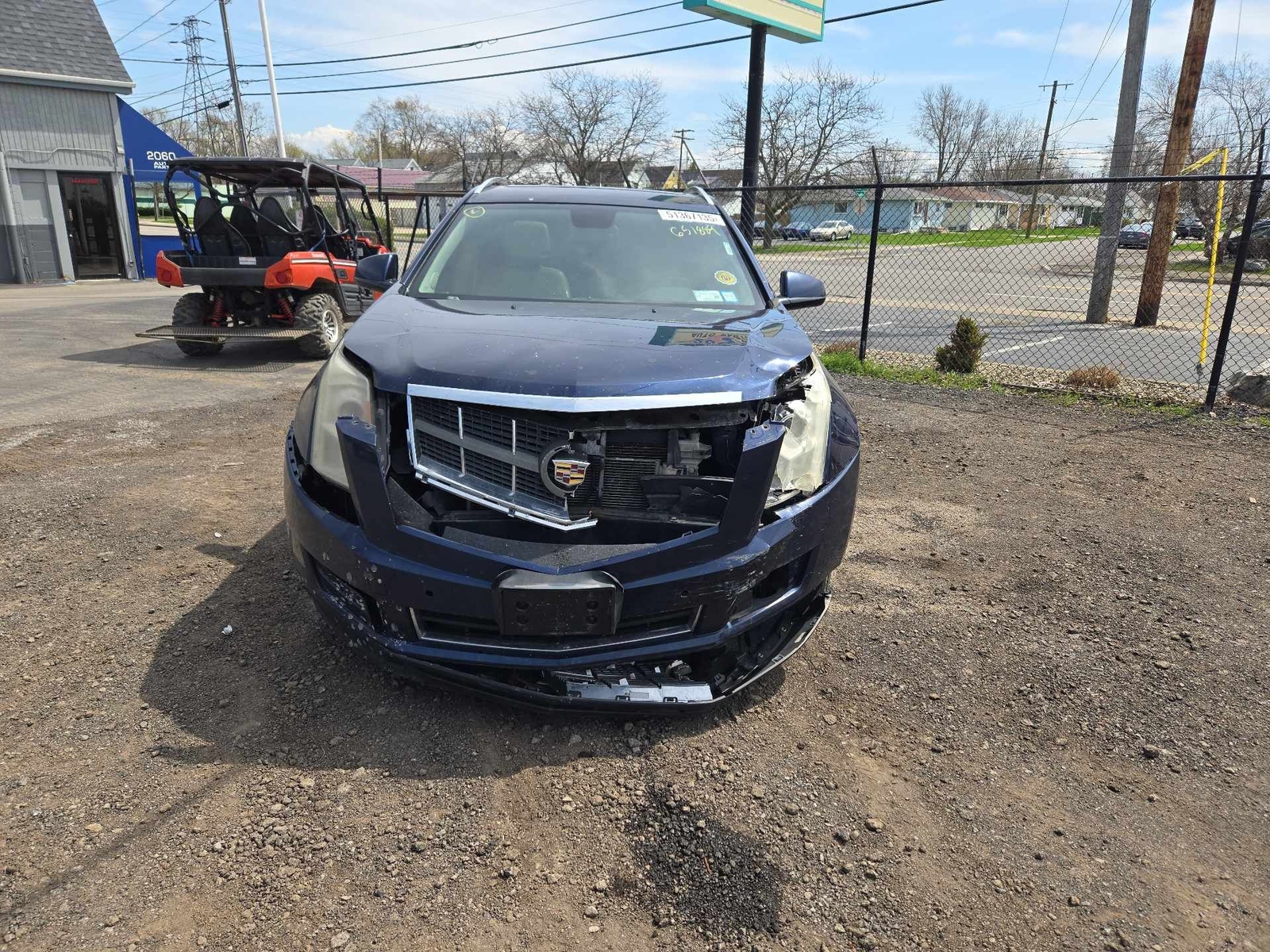 Used Rear Right Door Assembly Rear Side fits: 2010 Cadillac Srx Rear Right Grade