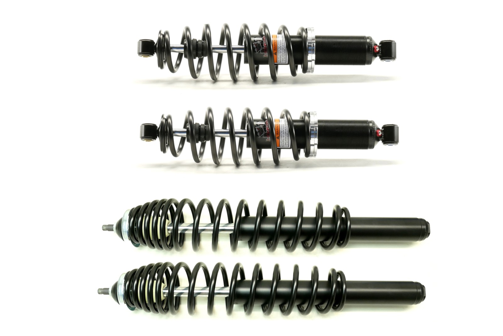 Monster Full Shock Set for Polaris 7041762 7043100 Gas-Charged Quality Tested