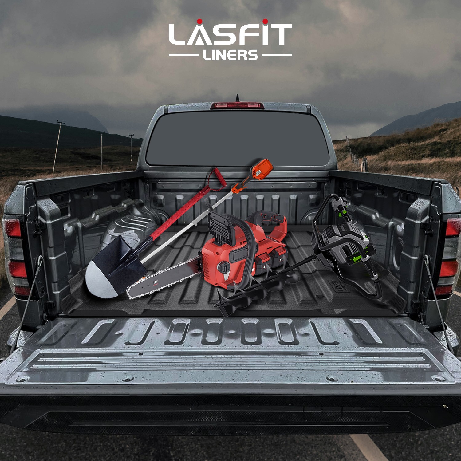 LASFIT 6 Ft Truck Bed Mat for Nissan Frontier 2022-2026 Bed Liner All Weather