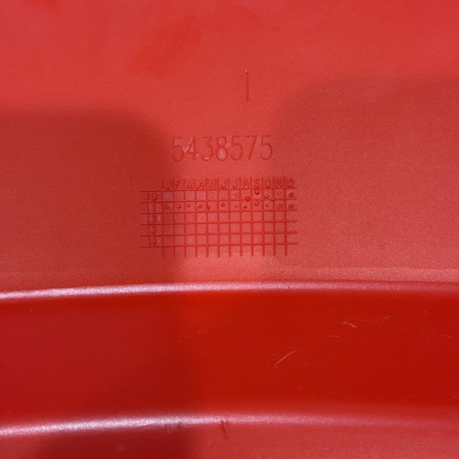 Polaris RZR Razor front cover hood lid RED 5438575 Pre-owned Used