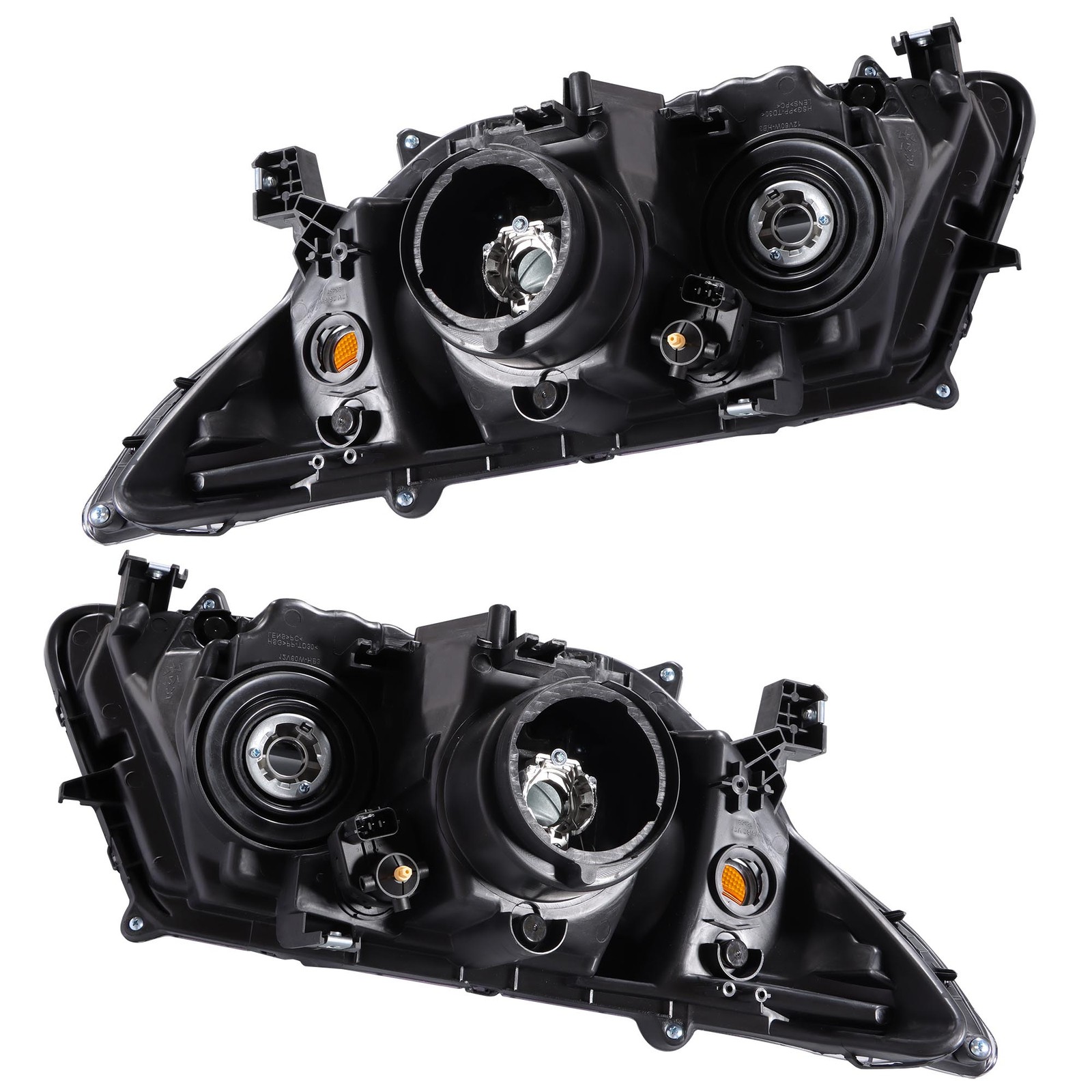 Left+Right Side For Honda Odyssey 2011-2016 2017 Headlight Assembly Black HID