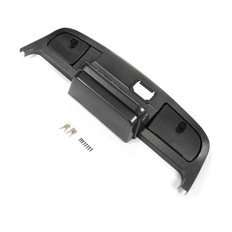 Dash Assembly Cover Kit Carbon Fiber Style For EZGO TXT Golf Cart 1994-2013
