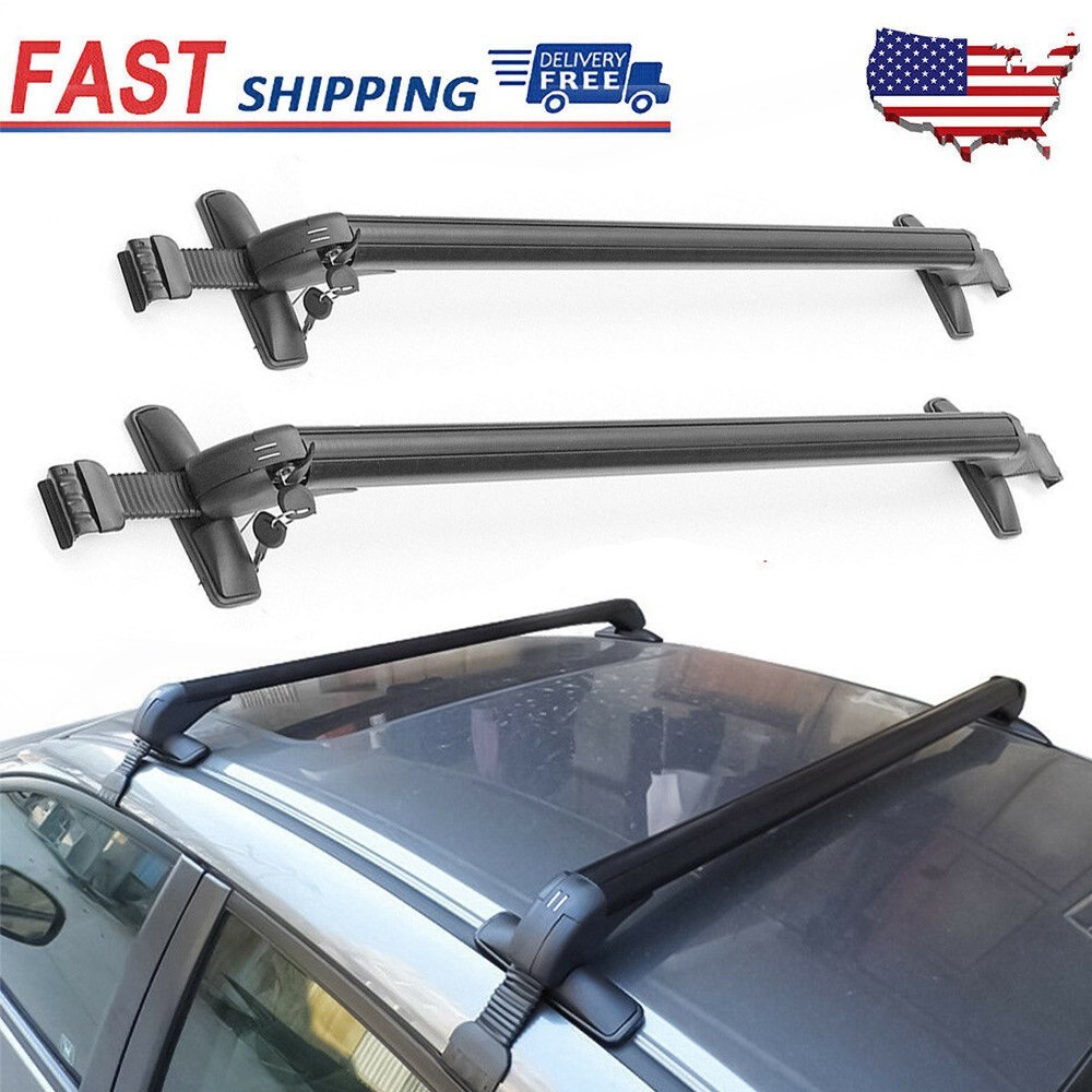 For Honda Accord 2000-2025 Top Roof Rack Cross Bars 43.3″ Luggage Cargo Carrier