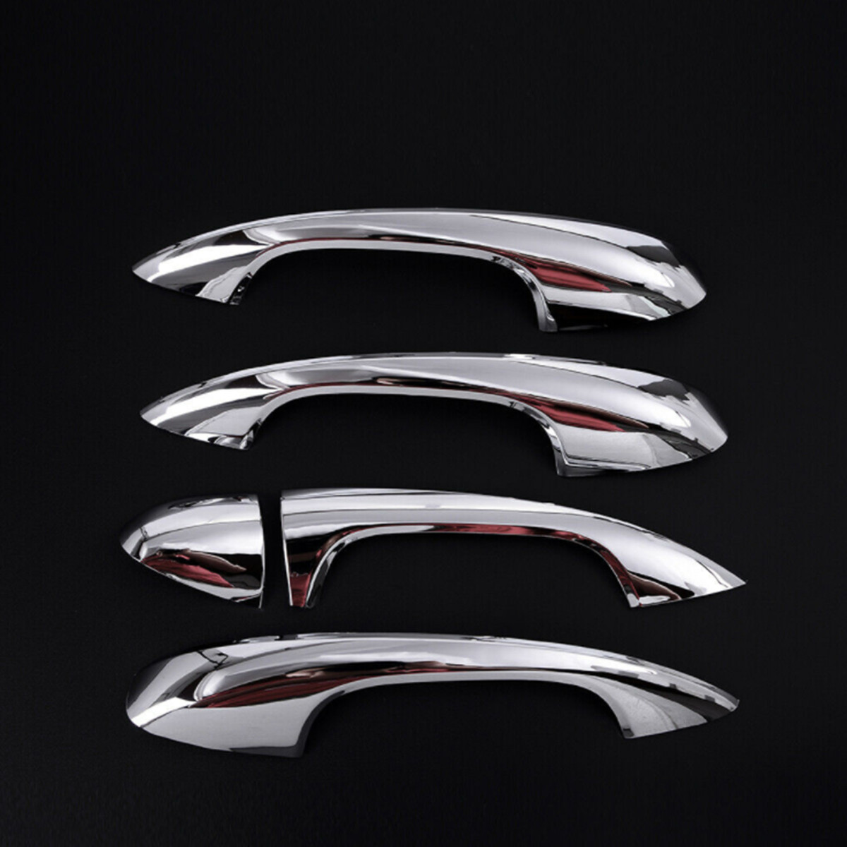 Chrome ABS Side Door Handle Cover For Benz W205 W213 X253 C E GLC Class 2015-20