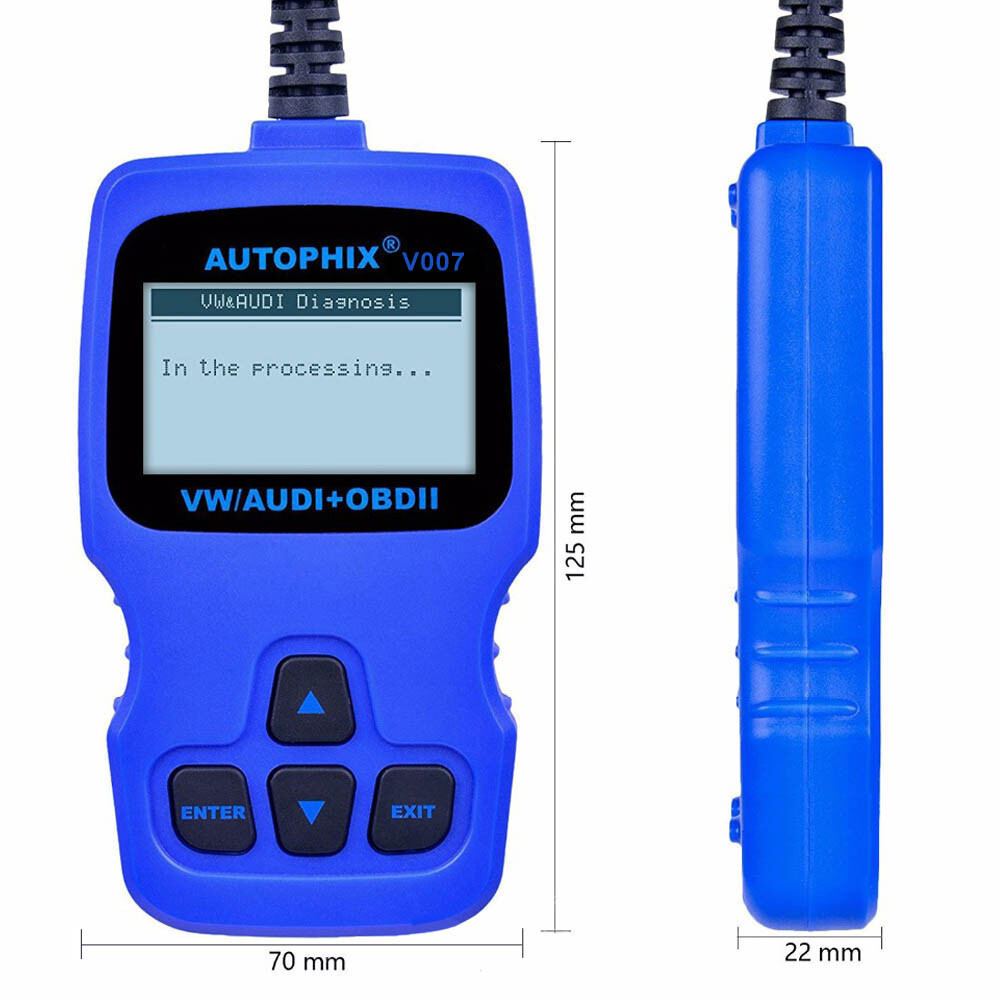 Car Full System Diagnostic Tool Fit For VW Audi Auto OBD2 Scanner Oil EPB Reset