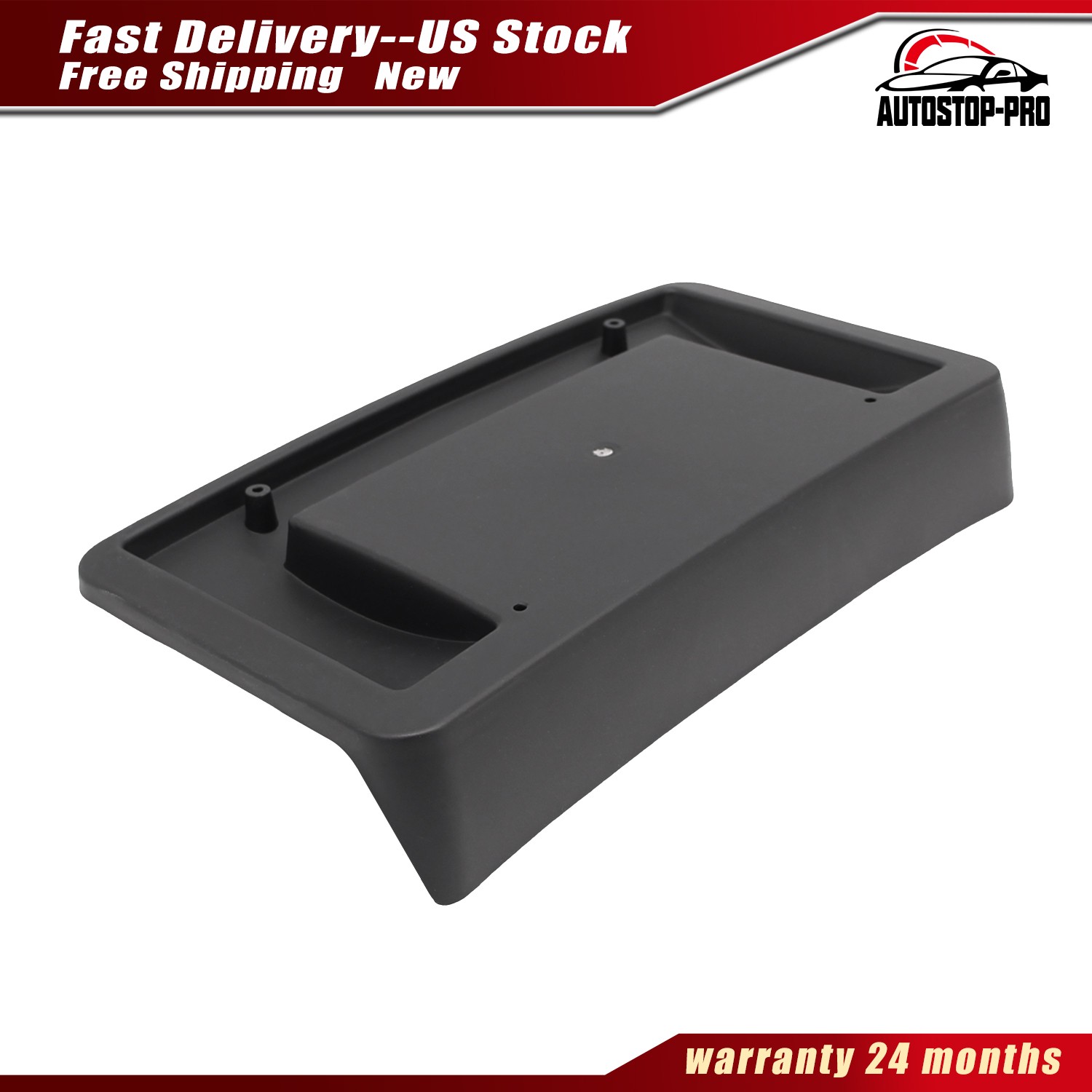 Front License Plate Mount Frame Bracket Panel Holder for 2017-2023 Tesla Model 3