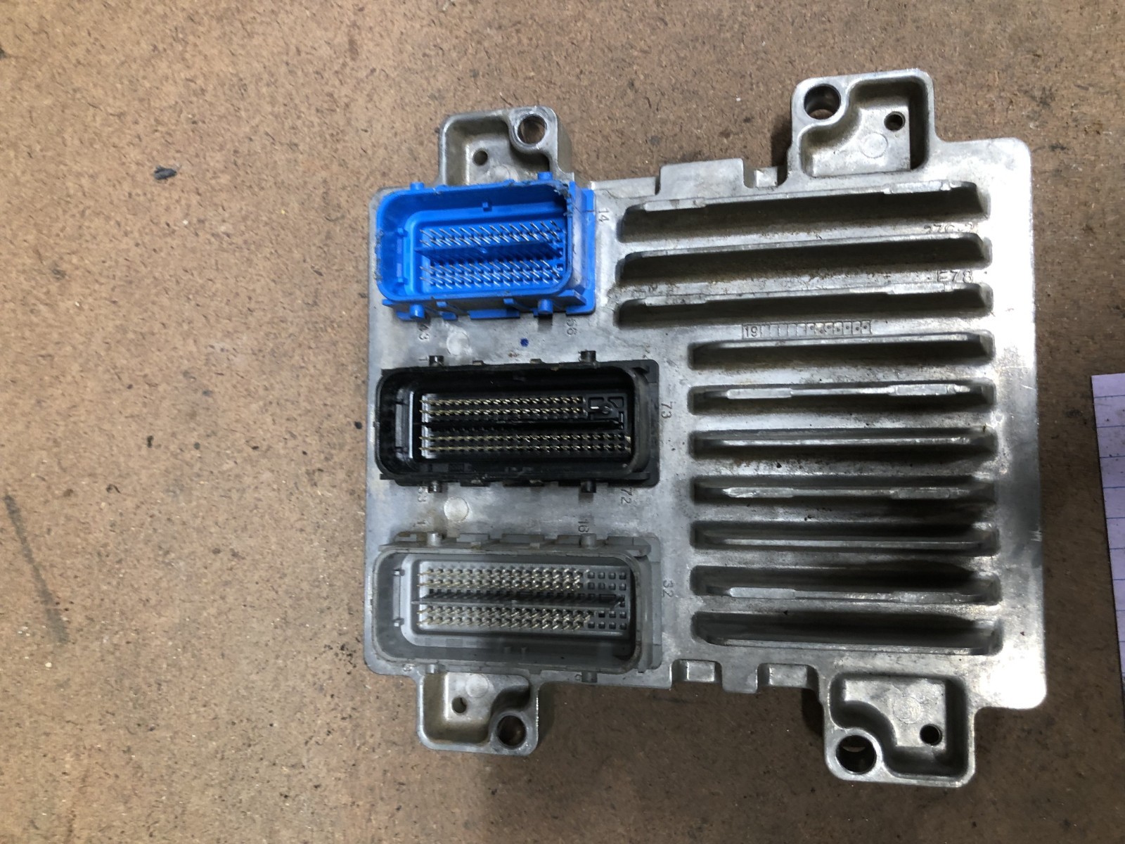 2019 2020 Encore Trax 1.4L Engine Computer Control Module Ecm E78 12698131