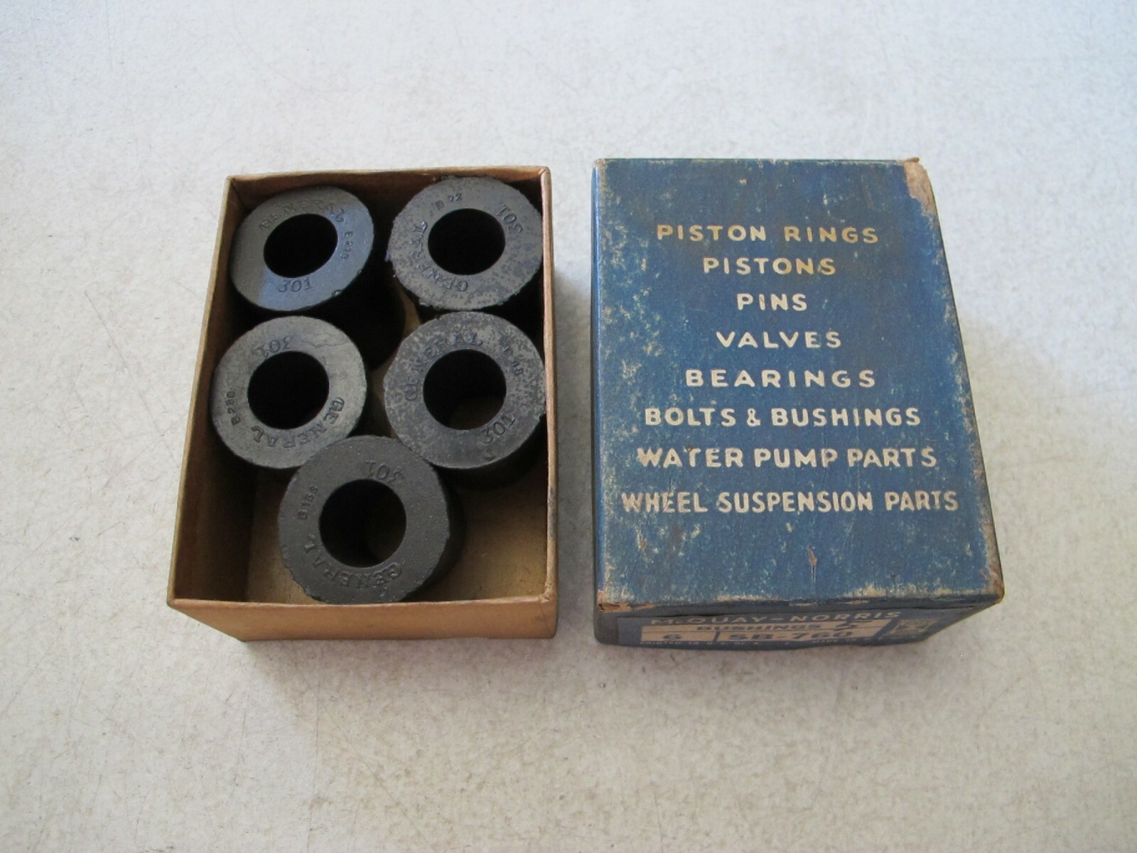 McQUAY-NORRIS BUSHINGS SB760 SET OF 5
