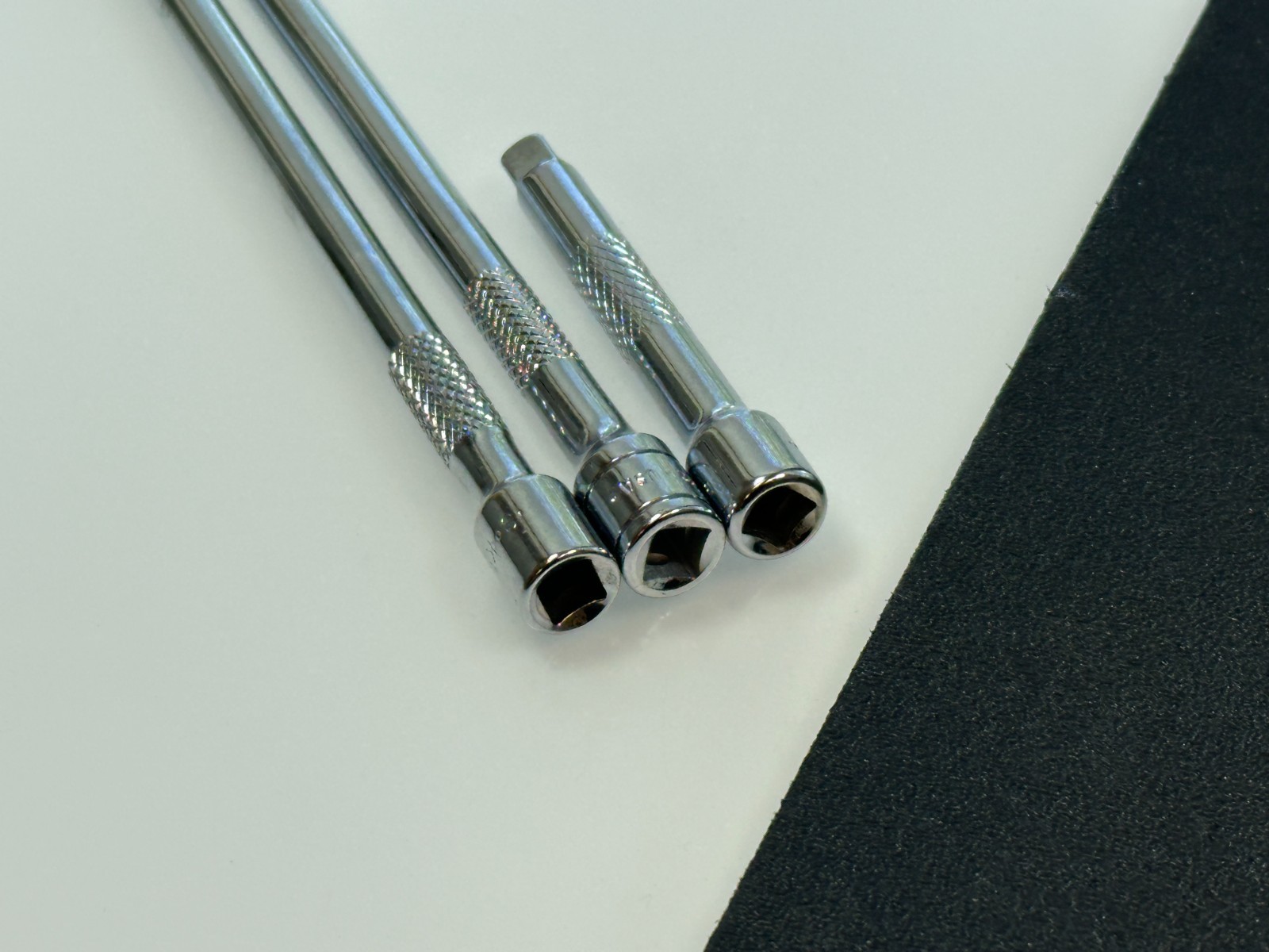 ?? NEW SK Tools USA 3pc Knurled 1/4” Drive Extension Set Lot, 3” 6” 10”