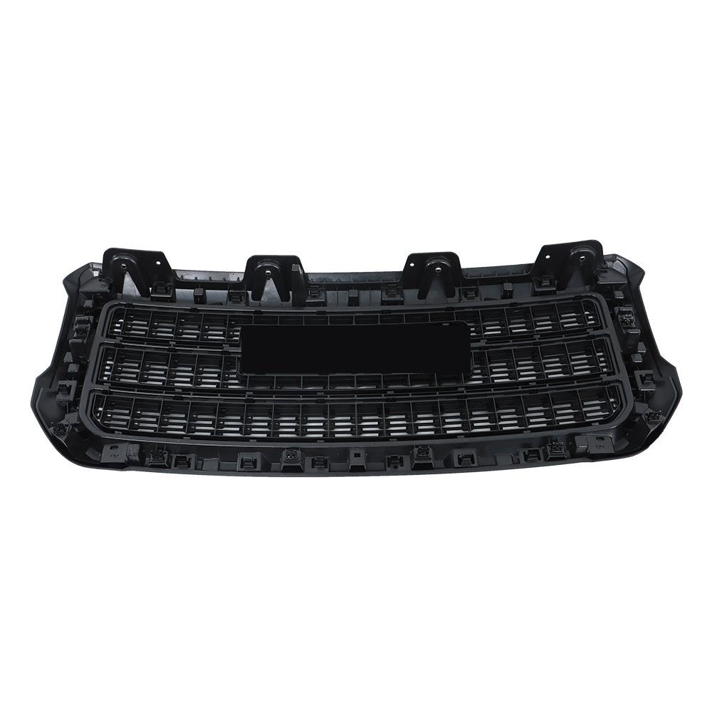 Front Upper Grille Gloss Black For GMC Sierra 2500HD 3500HD Denali 2015-2019