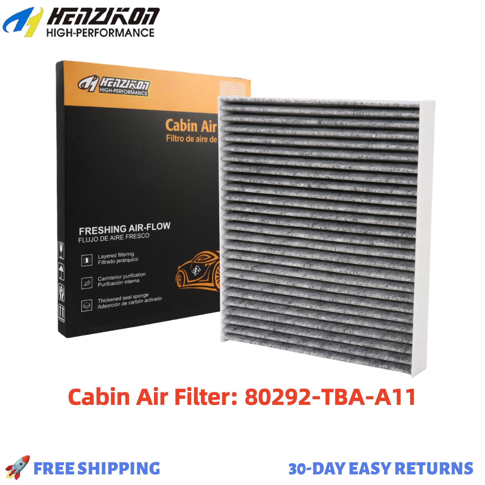80292-TBA-A11 Cabin Air FIlter For Acura RDX 2019 2020 2021 – 2024 2.0L OE Spec