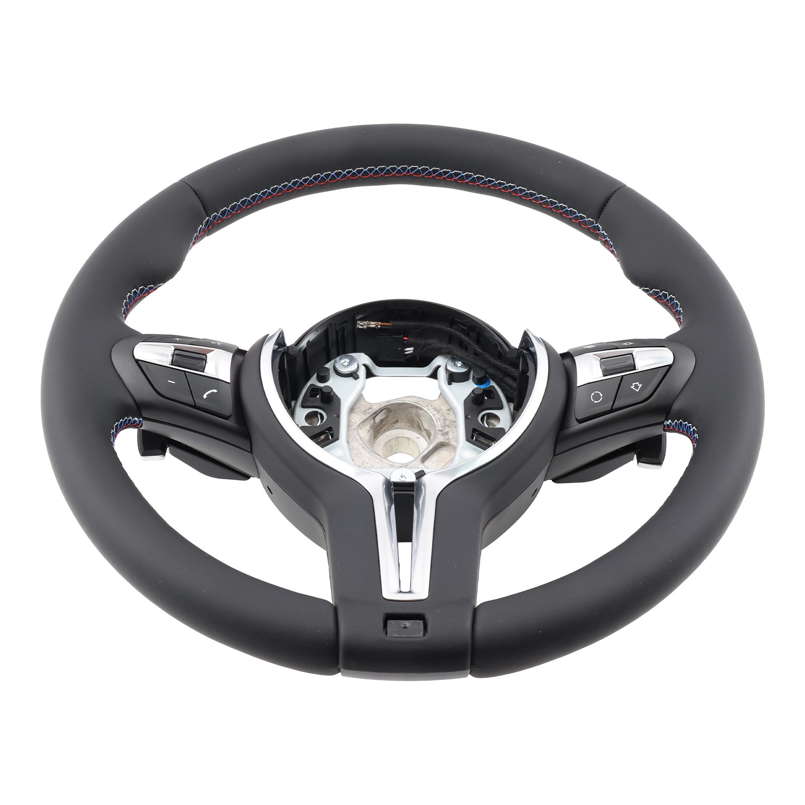 For BMW E70 E71 E72 X5 X6 X5 X6M M Sports Leather Steering Wheel w/ Paddles US