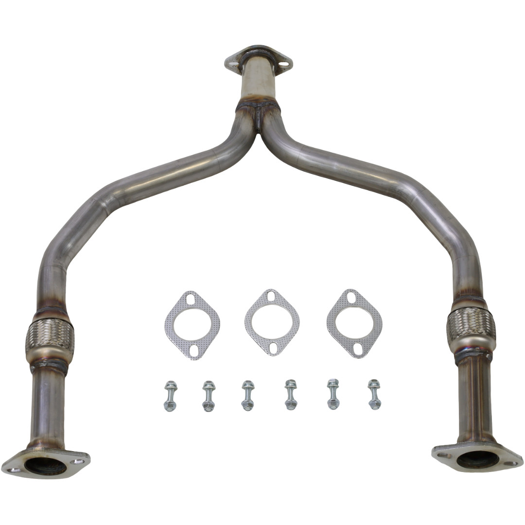 Fits 2007-2008 Infiniti G35 Front Flex Y Pipe 3.5L 4DR Direct-Fit Sedans Only
