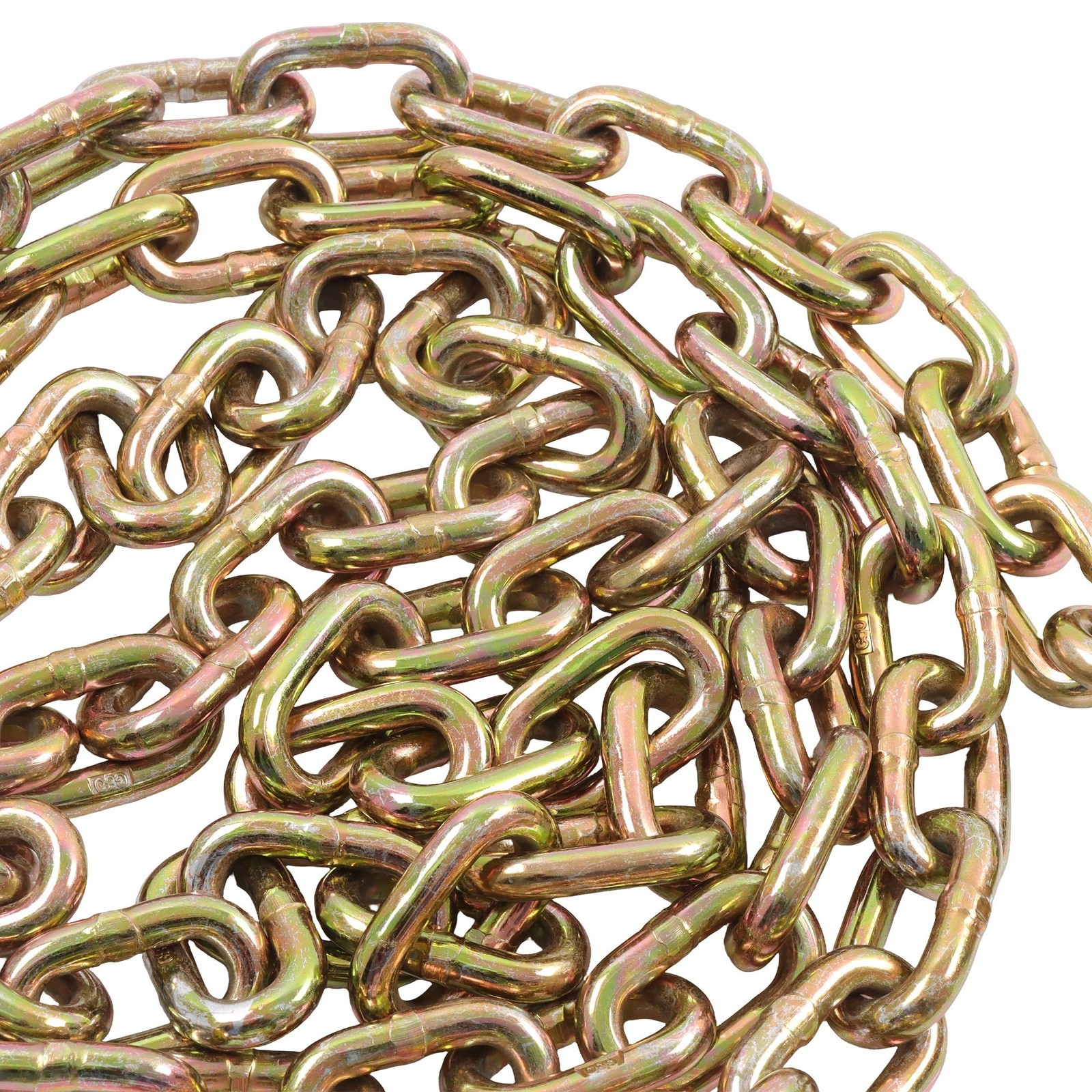 4 Pieces 4700Lbs J Hook Chain Tow Chain 5/16″×8′ G80 With 15″ JRT Hook Grab Hook