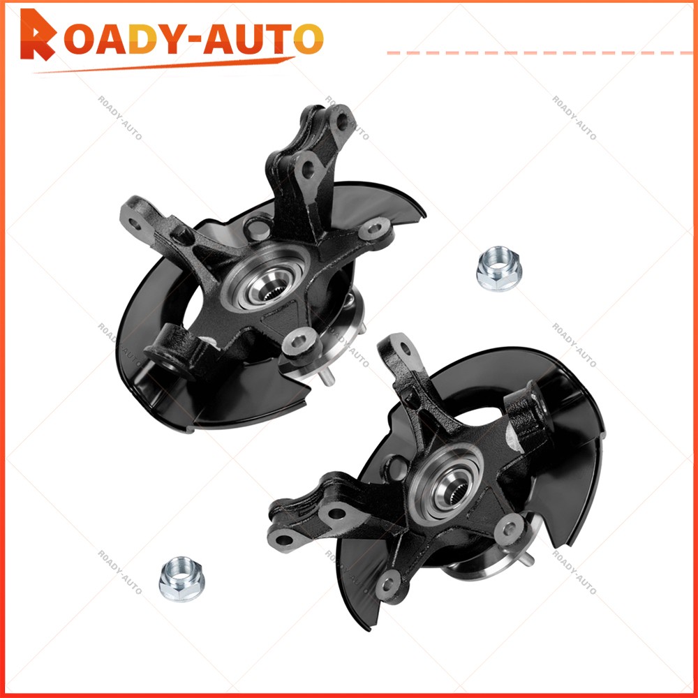 For Honda Pilot 2003-2004 Front Left & Right Wheel Steering Hub Knuckle Assembly