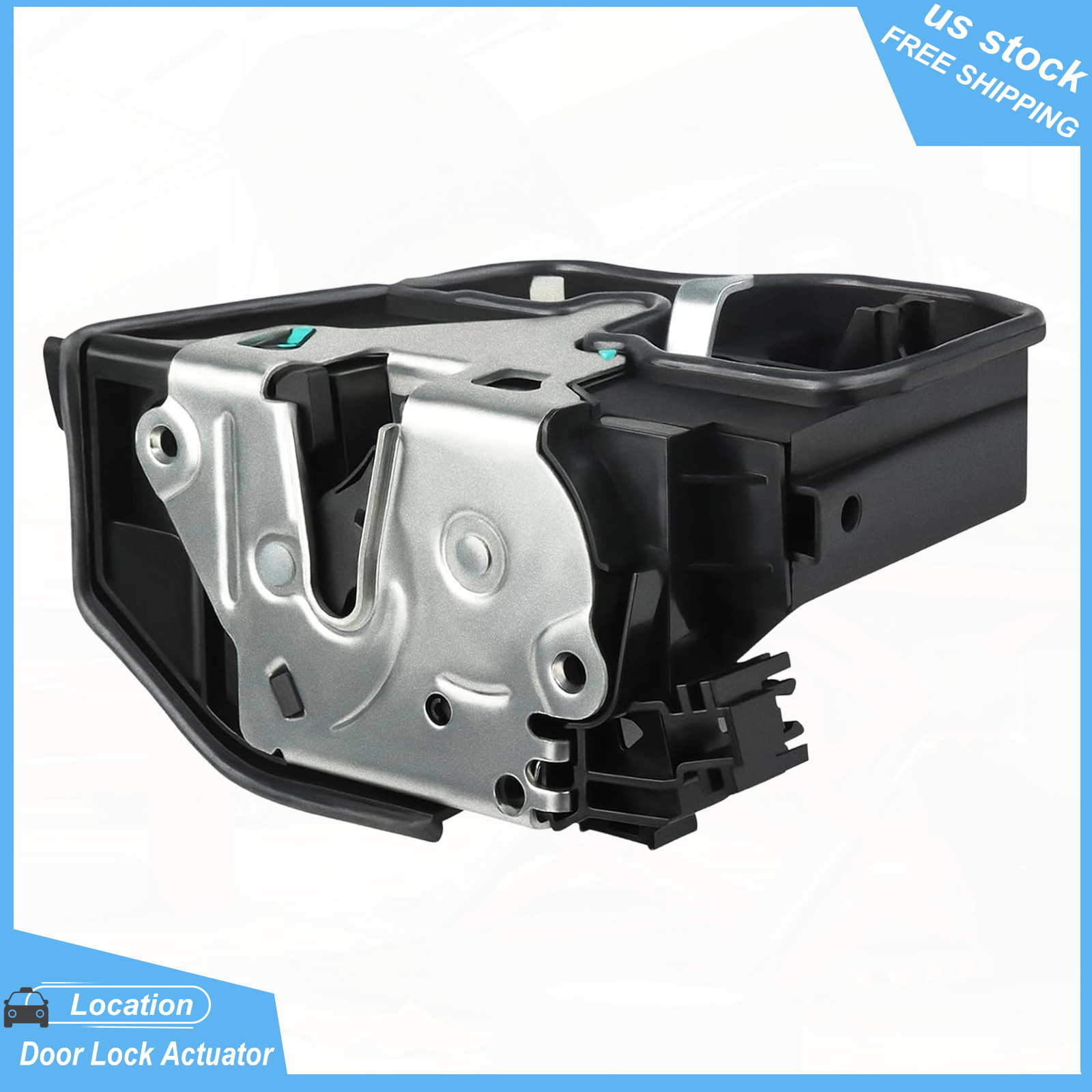 Door Lock Actuator Front Left for BMW 323i 328i 528i 535i 740i 750i X5 Z4 E90