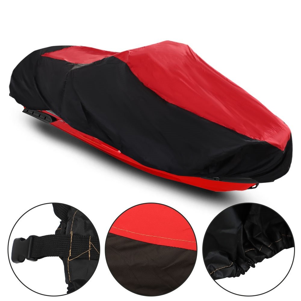 Waterproof 420D Trailerable Jet Ski Cover Marine Grade Heavy Duty Polyester PWC