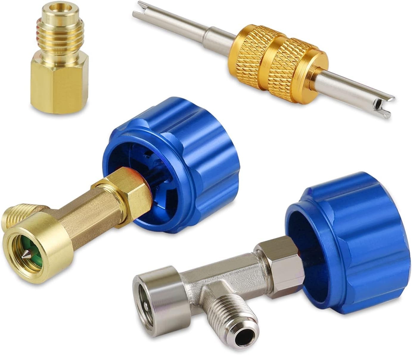 Automotive R1234yf Can Tap, R 1234yf Self Sealing Can Tap and Puncture AC Freon