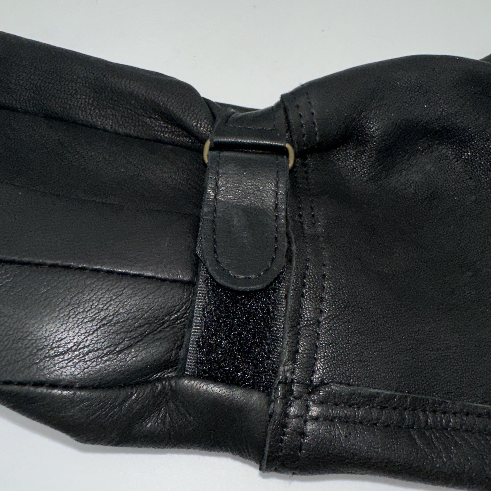 Black Leather Riding Gloves Thinsulate 40G Small Winter Insulated American Deer