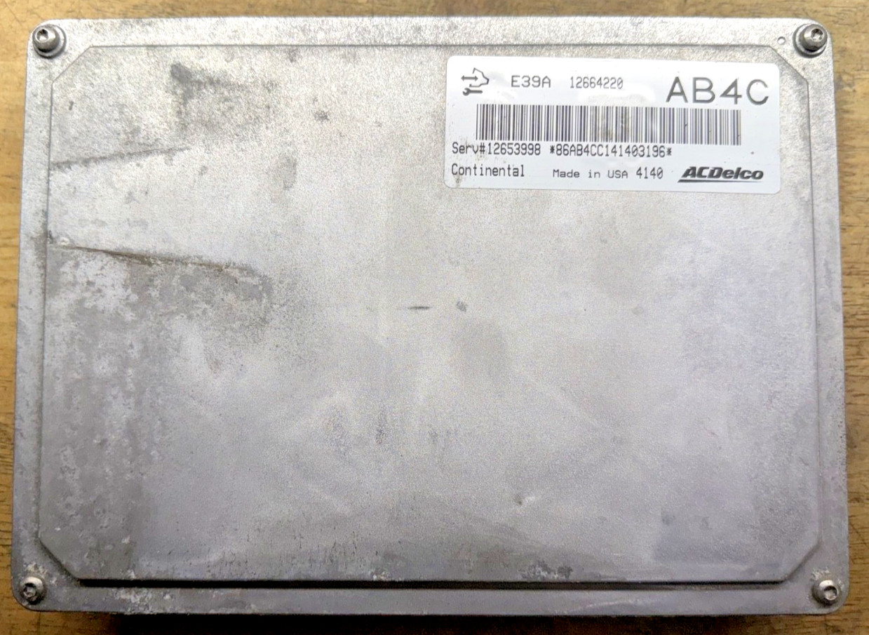 2013-19 GM ECM Equinox Impala CTS PCM Engine Computer Module ECU 12664220 AB4C