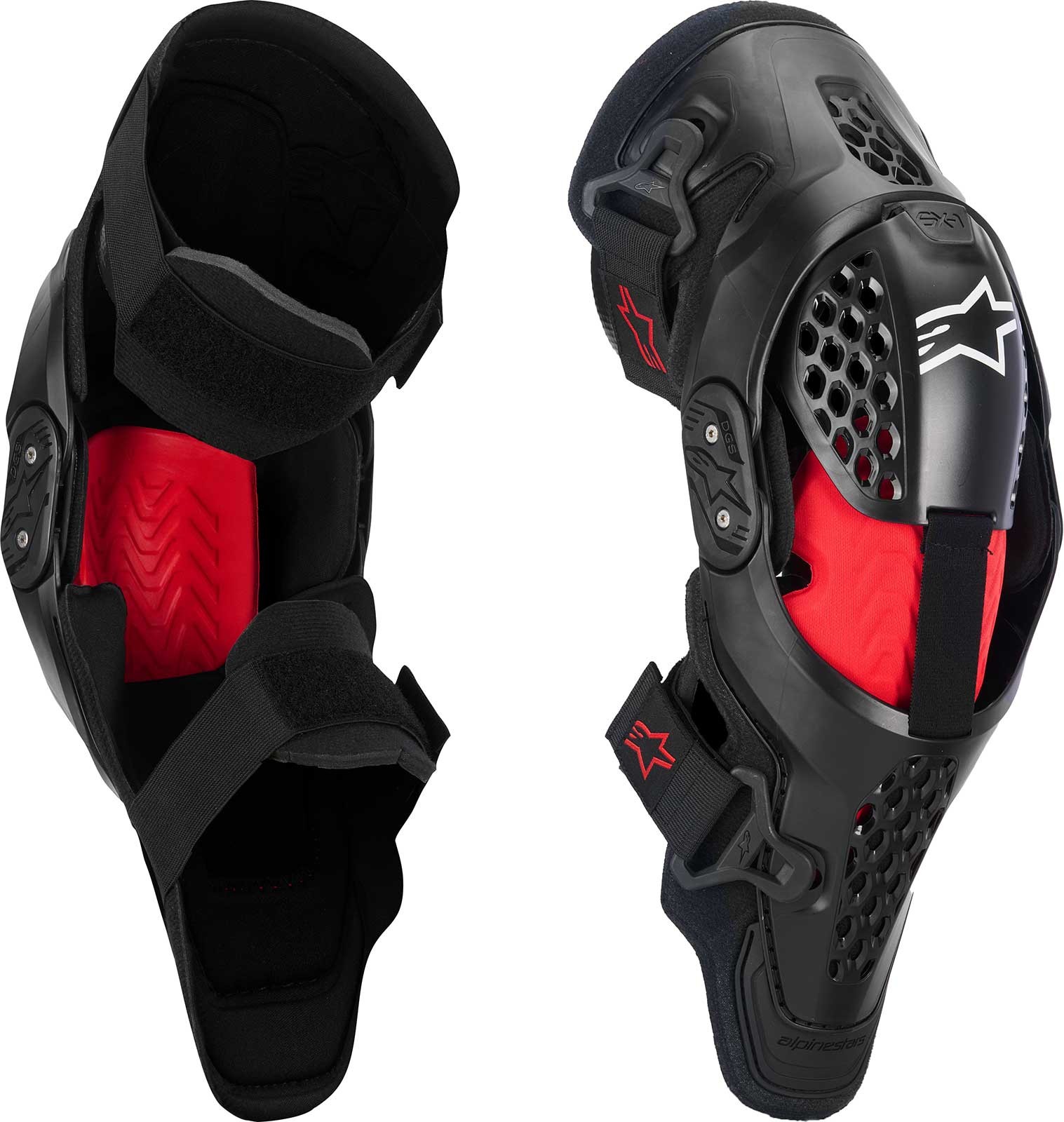 Alpinestars SX-1 Plasma Knee Protectors – Motocross Dirt Bike Offroad Pair