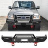 Aaiwa For 1998-2011 Ford Ranger Front or Rear Bumper W/Winch Plate & LED Lights
