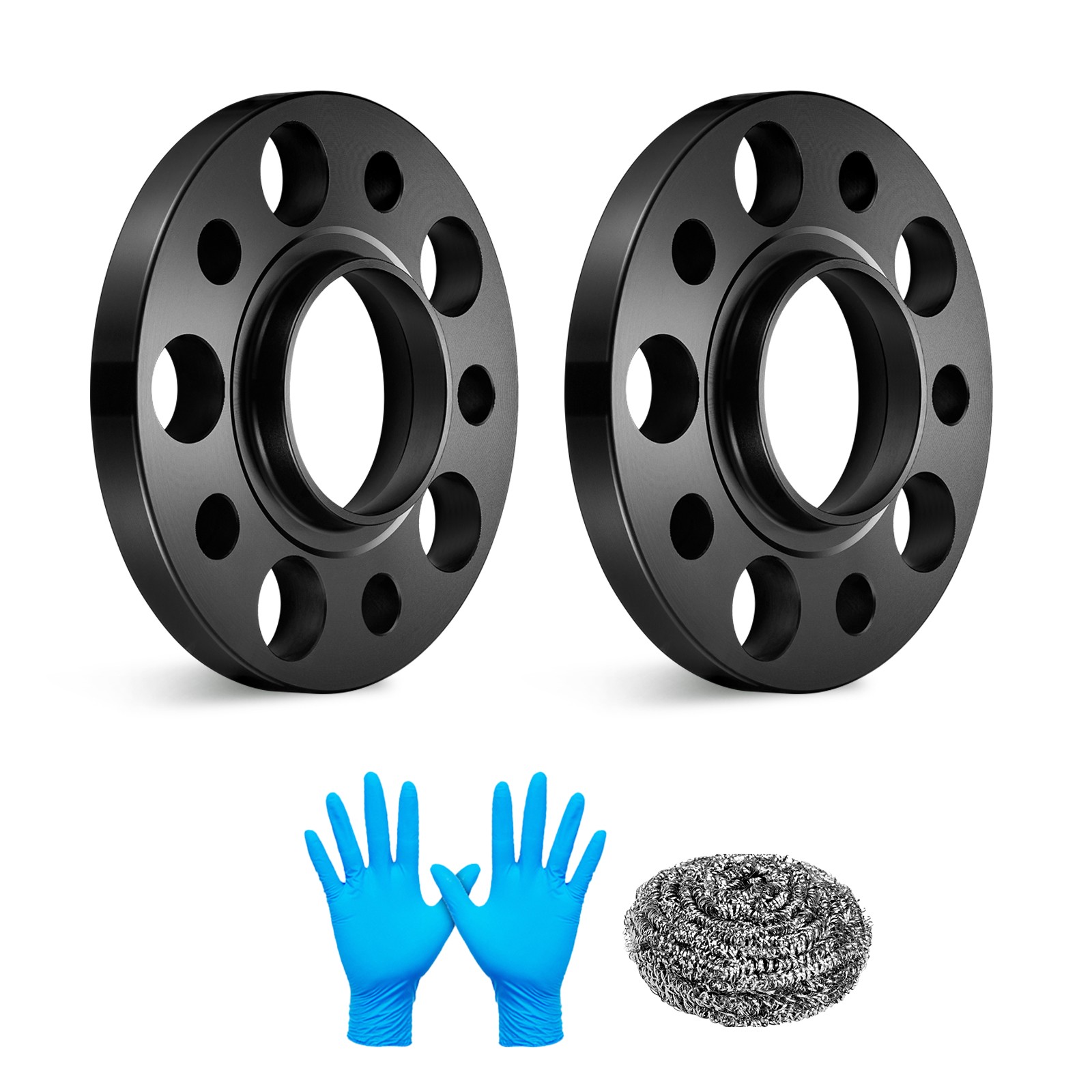 2x 15mm 5×4.4″ 5×112 Wheel Spacer 66.56mm For Audi A4 A5 S4 S5 Mercedes-Benz