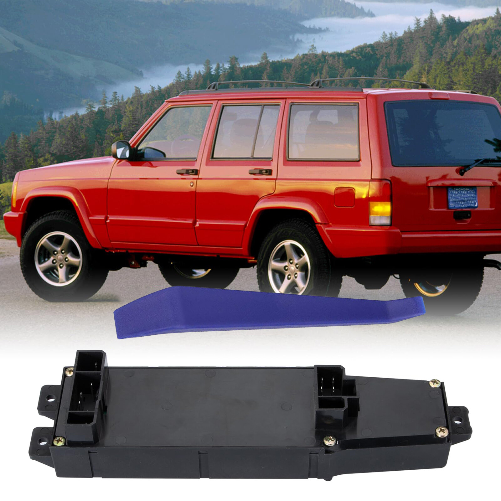 Passenger Window Switch Control Door Lock for Jeep Cherokee 1997-2001 56009451AC