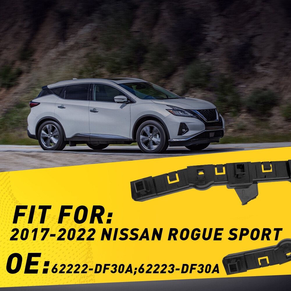 Front Bumper Brackets Support For Nissan Rogue Sport 2017 2018 2019 2020 2021 22