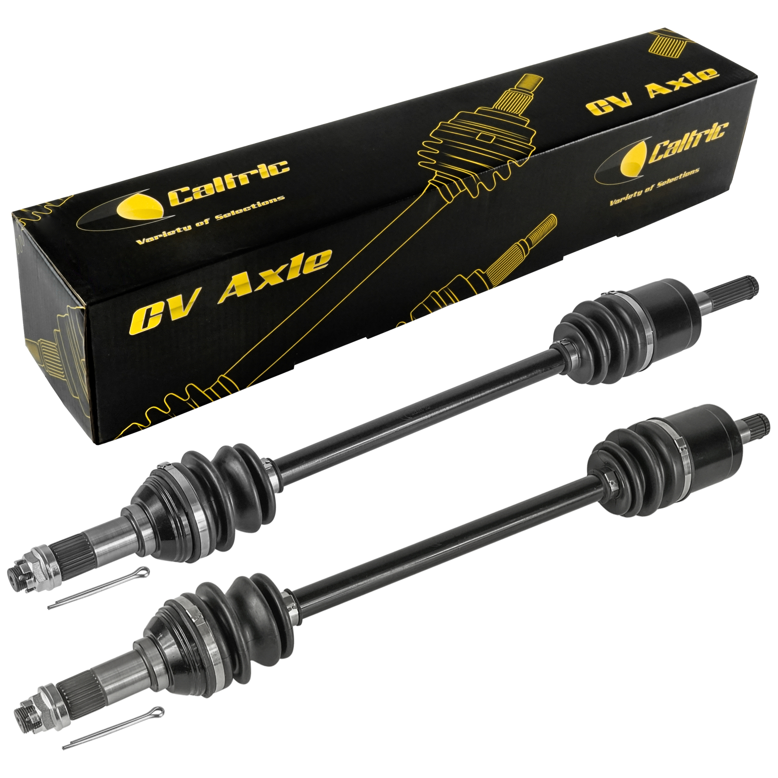 Caltric Front CV Axles For Can- Am Defender HD9 4×4 2022-2024 Left And Right