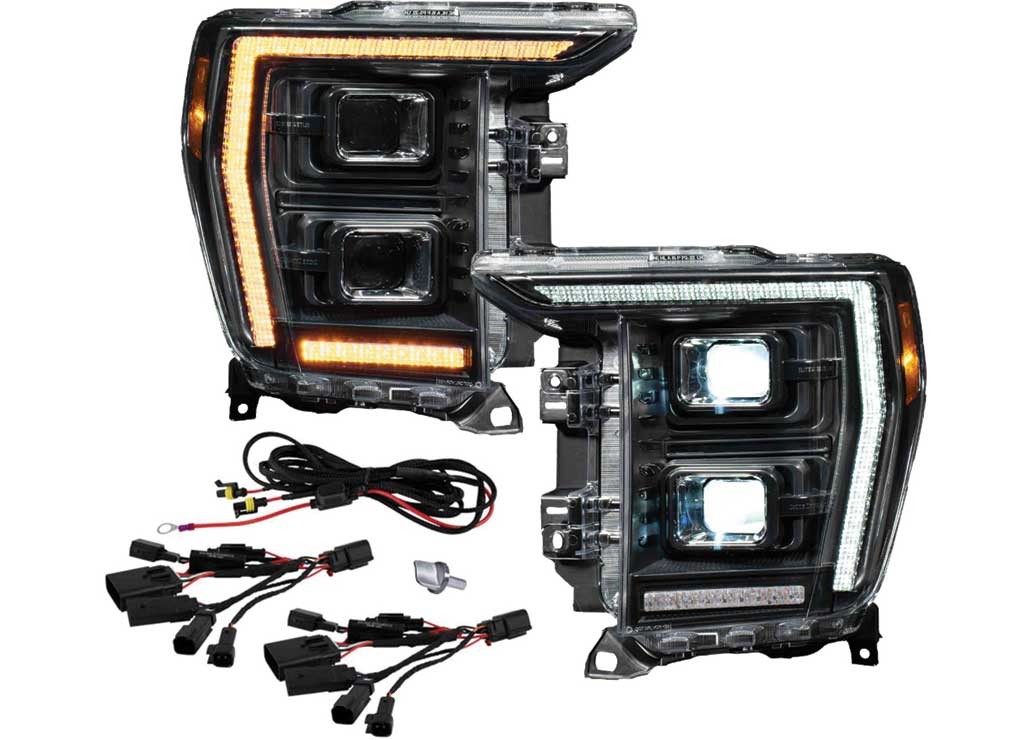 Diode Dynamics DD5168 LED Headlights (Pair L/R) For 21-C F150 Elite