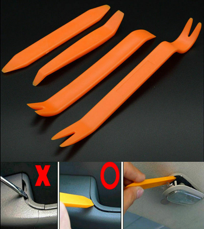 Car Trim Removal Tool Kit Set Door Panel Fastener Auto Dashboard Plastic Tools-