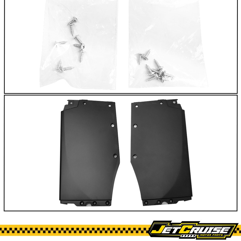 Fits 16-23 Chevy Camaro Rear Bumper Lip Diffuser Matte Black 3pcs PP